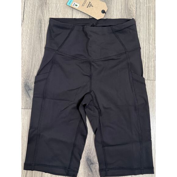 Prana Women's Electa Short II 10" Inseam High Rise Pockets - Black - Small - $69 - Picture 2 of 8